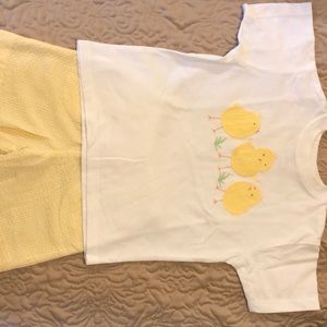 Bailey Boys- 4T Easter Chick Outfit